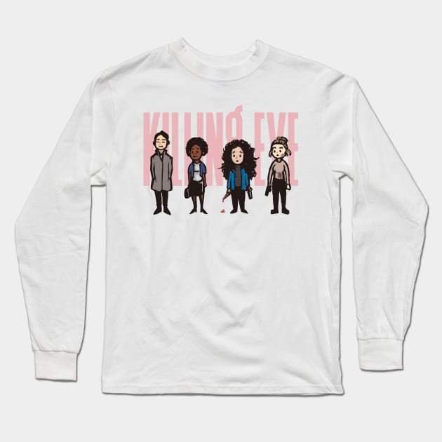 Killing Eve Long Sleeve T-Shirt by amy31453